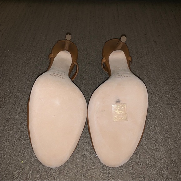 Malone Souliers Cheyenne Leather Sandals in Tan - Picture 4 of 4